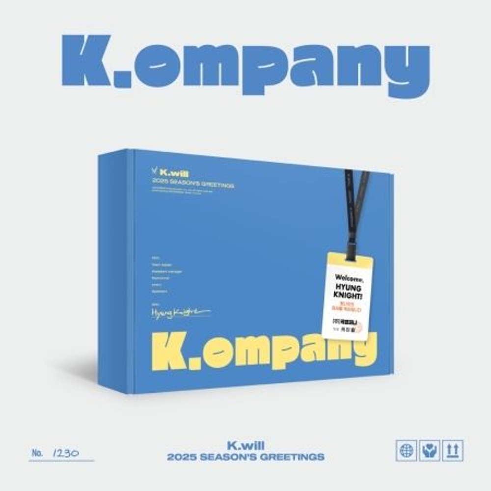 товары K.WILL - K.OMPANY 2025 Season's Greetings