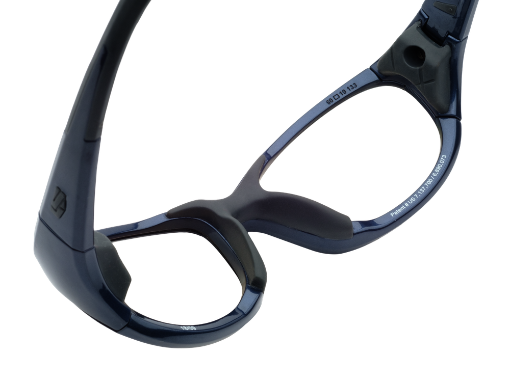 Спортивные очки с диоптриями Rec Specs / Challenger / Shiny Navy Grey