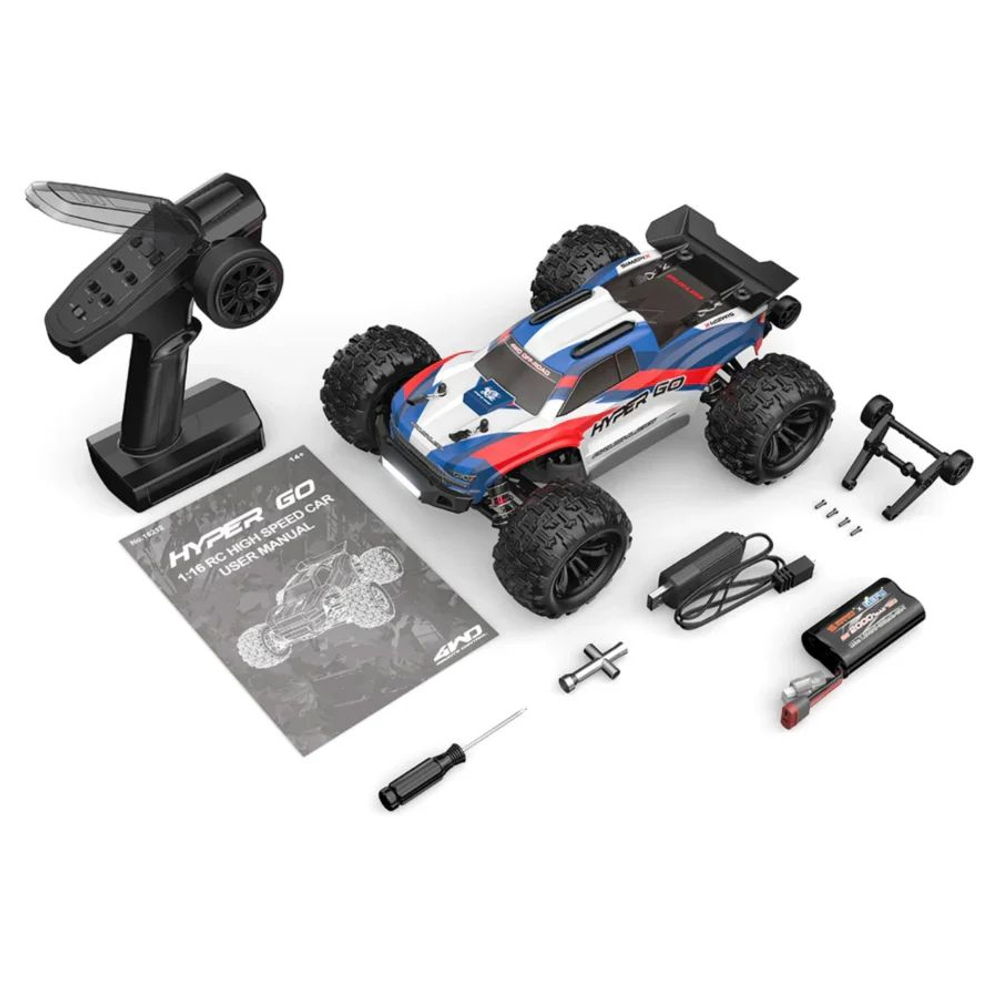 Радиоуправляемая багги MJX Hyper Go 4WD Brushless MEW4 Truck 1:16 - MJX-16212