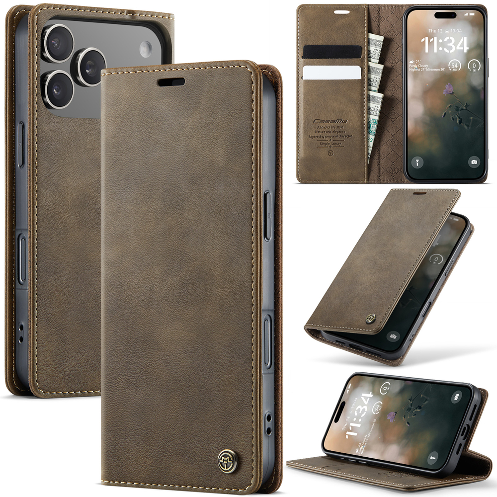 Чехол-книжка CaseMe RFiD iPhone 17 Pro