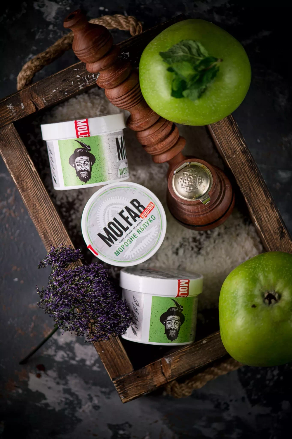 Molfar Virginia Line - Морозное Яблоко (100г)