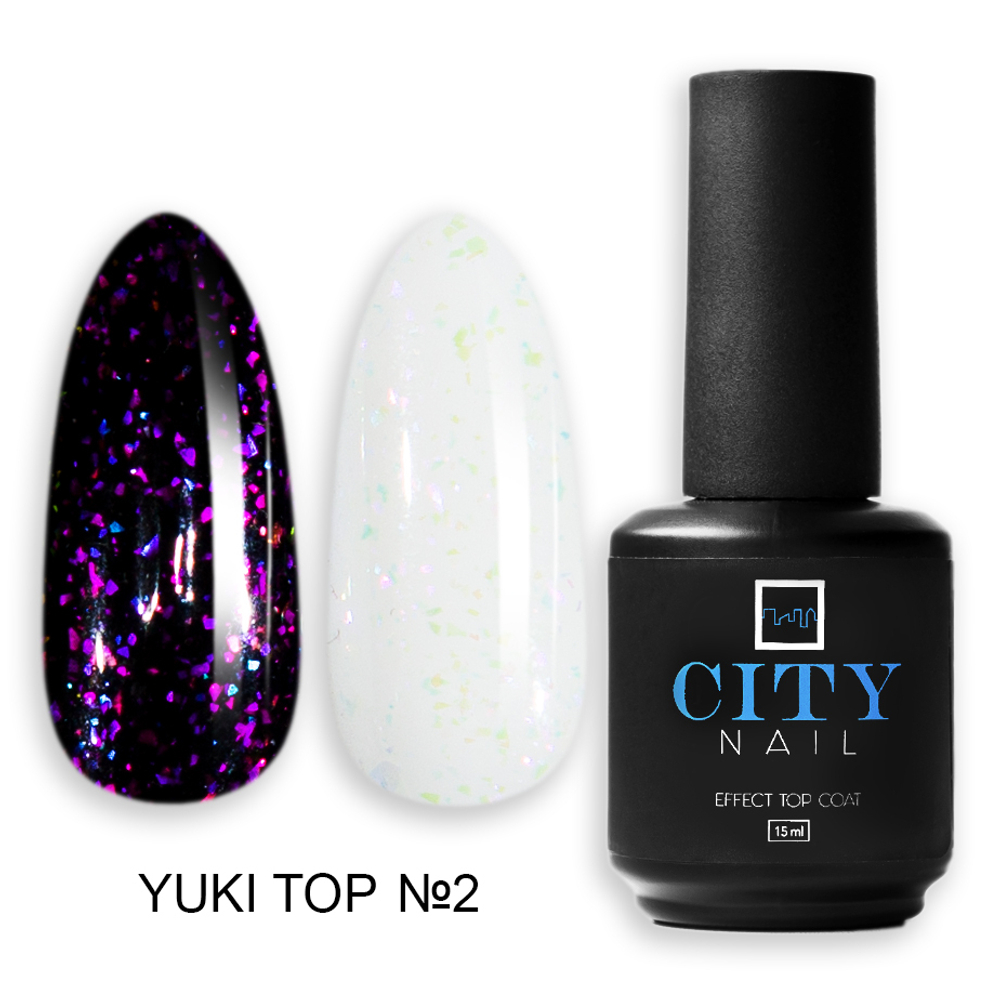 CITY-NAIL YUKI TOP №2 15мл.