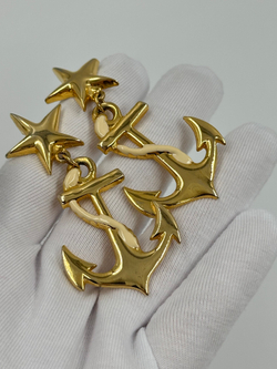 Серьги Якоря