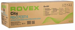 Сплит система Rovex RS-12CST4 WI-FI (опция) Кондиционер ROVEX CITY (40 кв. м) LED дисплей