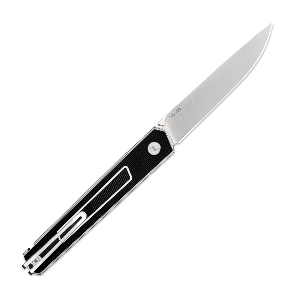 Нож складной SRM 125L-GB Swift Satin (12C27, Black G10)