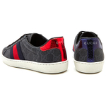 Gucci Ace Gg Supreme "Black Grey"