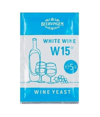 Винные дрожжи Бирвингем "White Wine W15", 5г