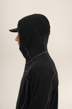 Худи KUL'TURA "ZIGZAG FLEECE" Черный