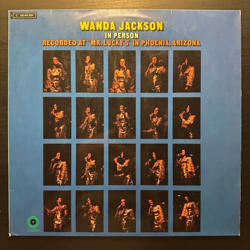 Wanda Jackson - In Person Recorded At "Mr Lucky's" In Phoenix, Arizona (Германия 1969г.)