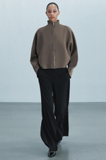 КАРДИГАН НА МОЛНИИ — ZARA