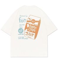 Футболка HAIDED CHIPS, экрю