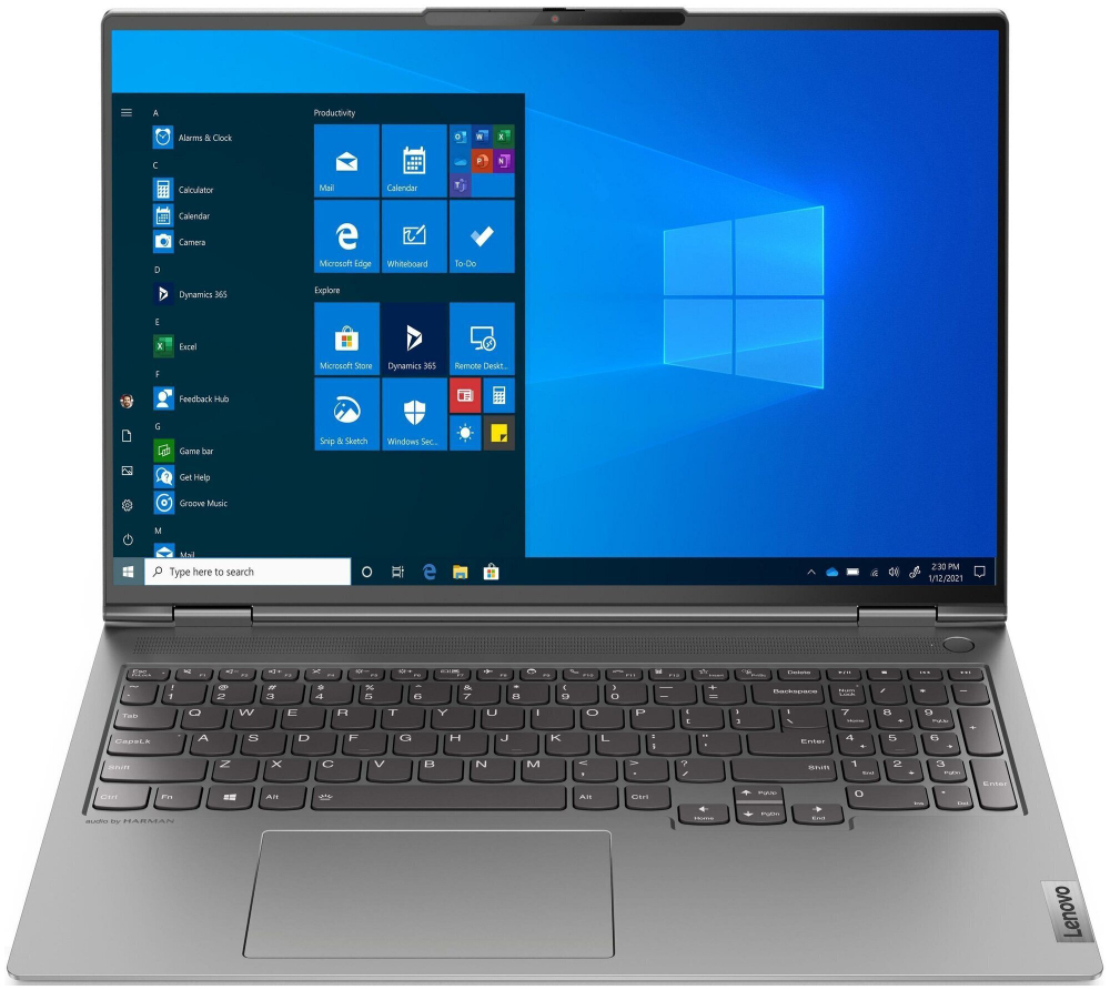 Ноутбук Lenovo ThinkBook 16p Gen 2 AMD Ryzen 5 5600H/RAM 16Gb/SSD 512Gb/Nvidia RTX3060 6Gb/16.0"/2560*1600/DOS