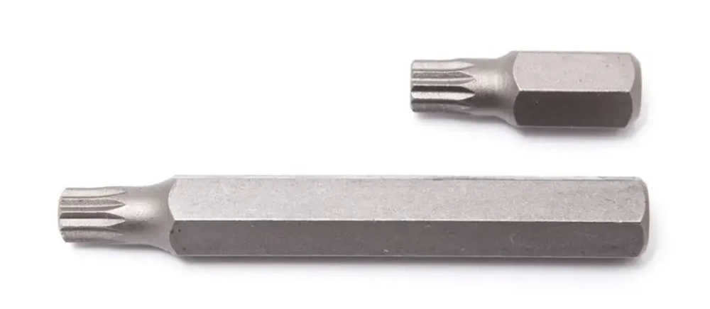 Бита 12-лучевая SPLINE M14х75мм,10мм (10шт/уп) RockForce##Rock FORCE RF-1787514