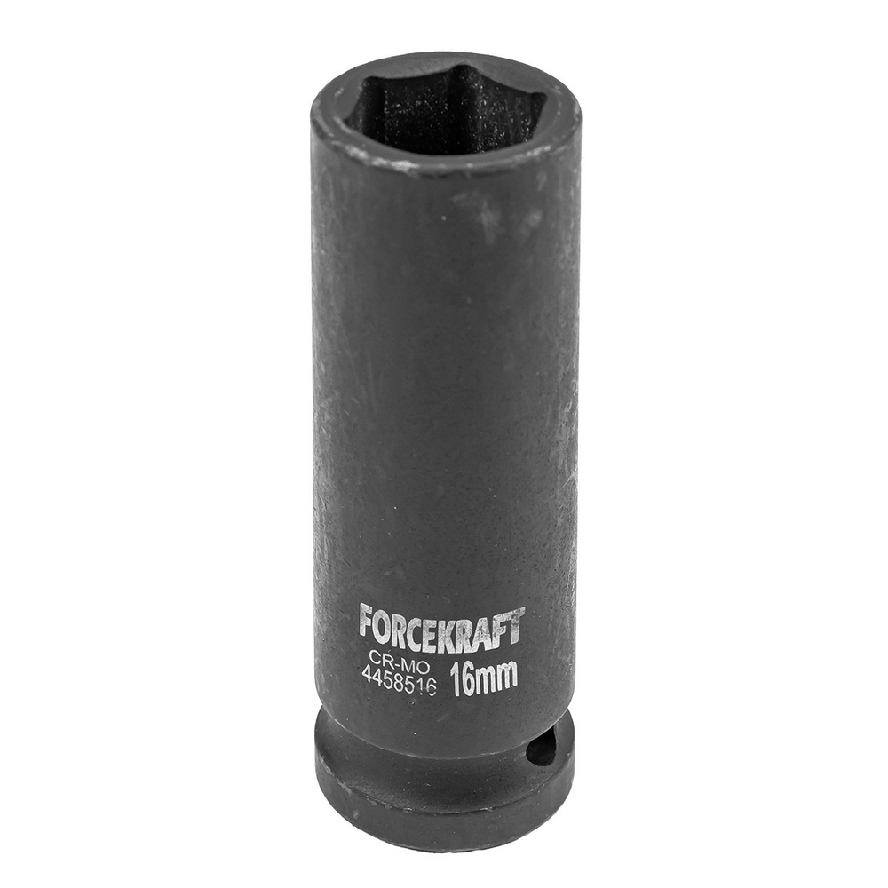 Головка ударная глубокая 16мм (6гр.),1/2'' FORCEKRAFT FK-4458516