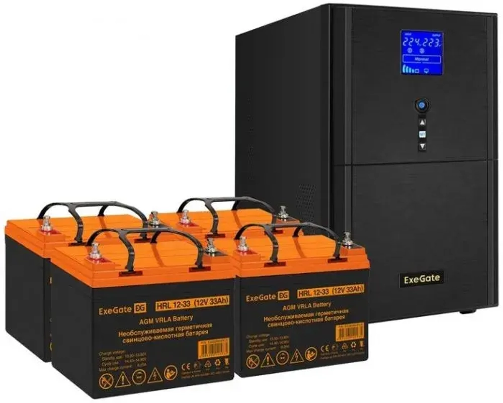 Комплект Exegate SZ-5000.LCD.AVR.2SH.1C13.T.RJ.USB
