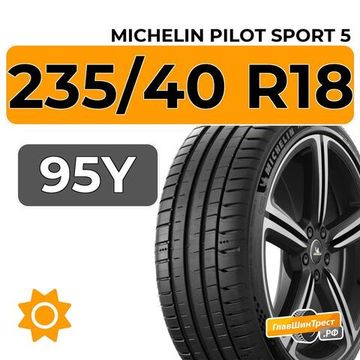 Michelin Pilot Sport 5 235/40 R18 95Y XL