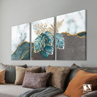 Картина karTTina "НА ГОРЕ ЕСТЬ ЖИЗНЬ", 150 см х 70 см