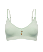 Эко-бюстгальтер в мелкий рубчик Eco-wear (Размер: XL) (Цвет: мятный)