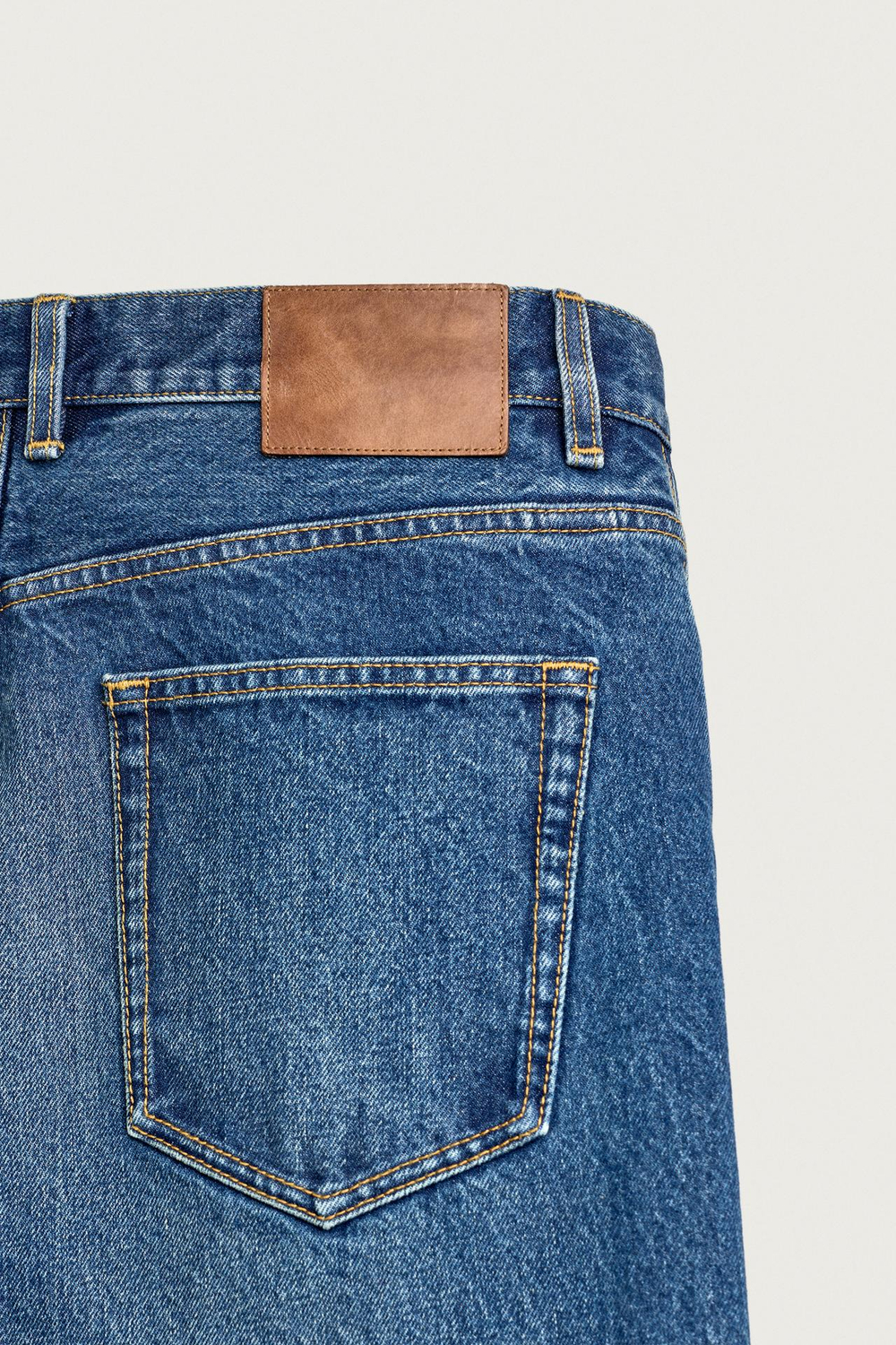 ZARA ДЖИНСЫ RELAXED FIT, СИНИЙ