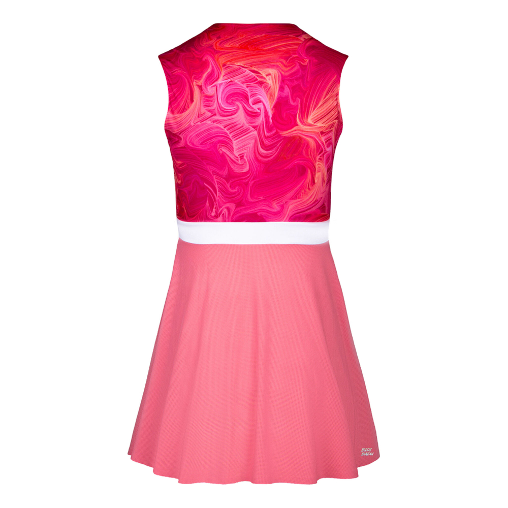 Женская теннисное платье BIDI BADU Jala Tech 2in1 Dress Women - Pink, Multicoloured