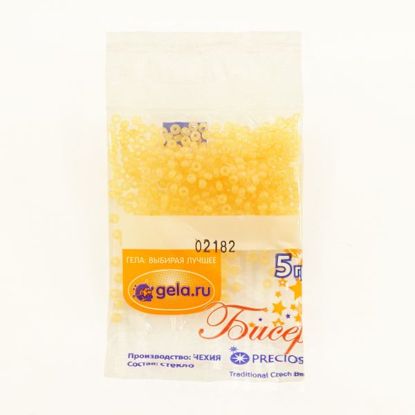Бисер Preciosa 10/0, 50 г (10 шт по 5 г), цв.02182