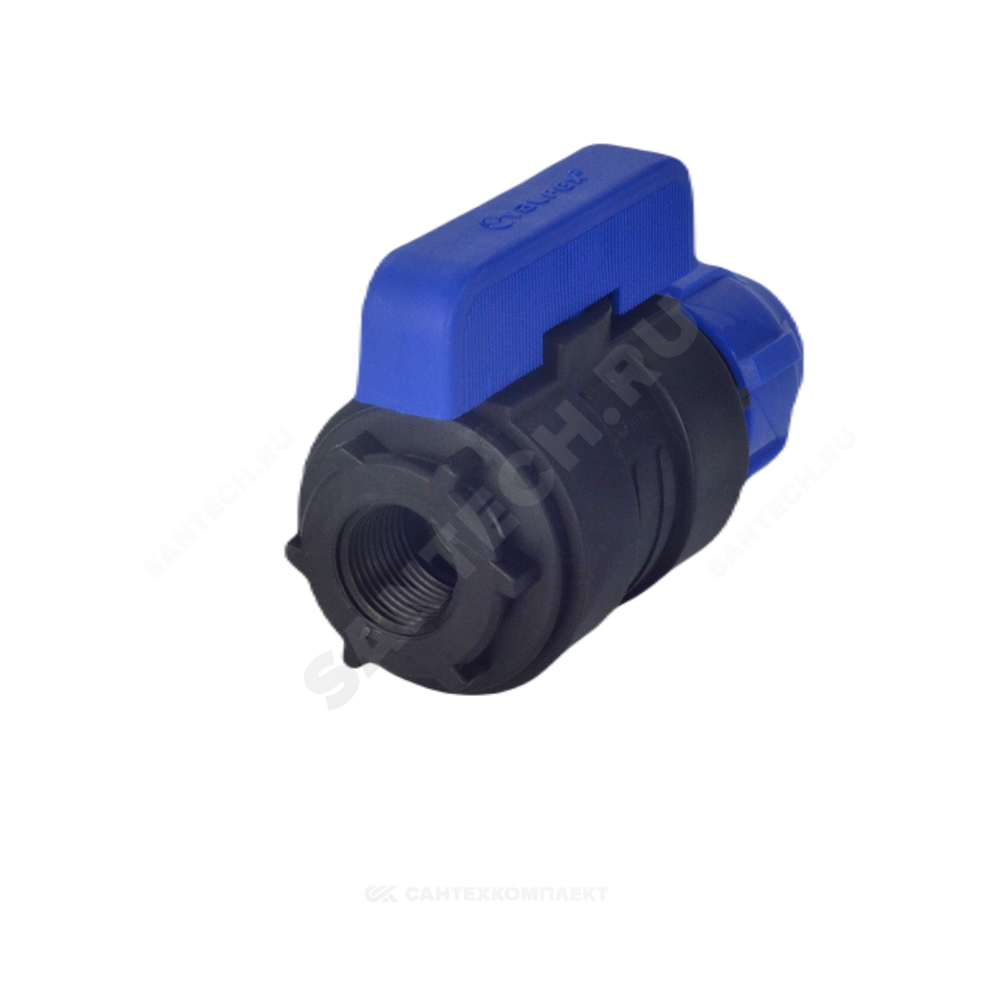 Кран шаровой компрессионный ПЭ Дн 25х3/4" ВР Ру16 VALFEX 1210012525034