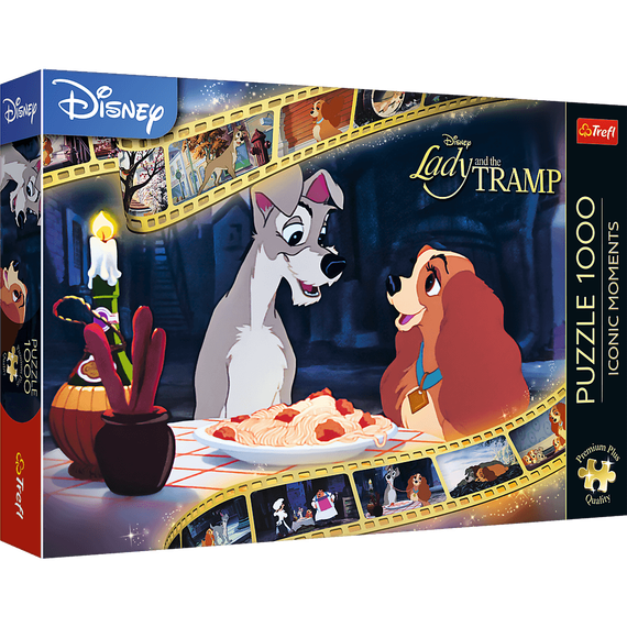 Puzzles - "1000 Premium Plus" - Lady and the Tramp / Disney  Lady and the Tramp