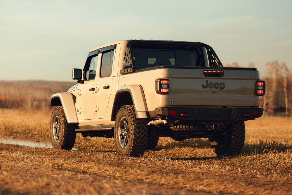 Бампер силовой задний BMS PRO-Line для Jeep Gladiator JT 2019-2026