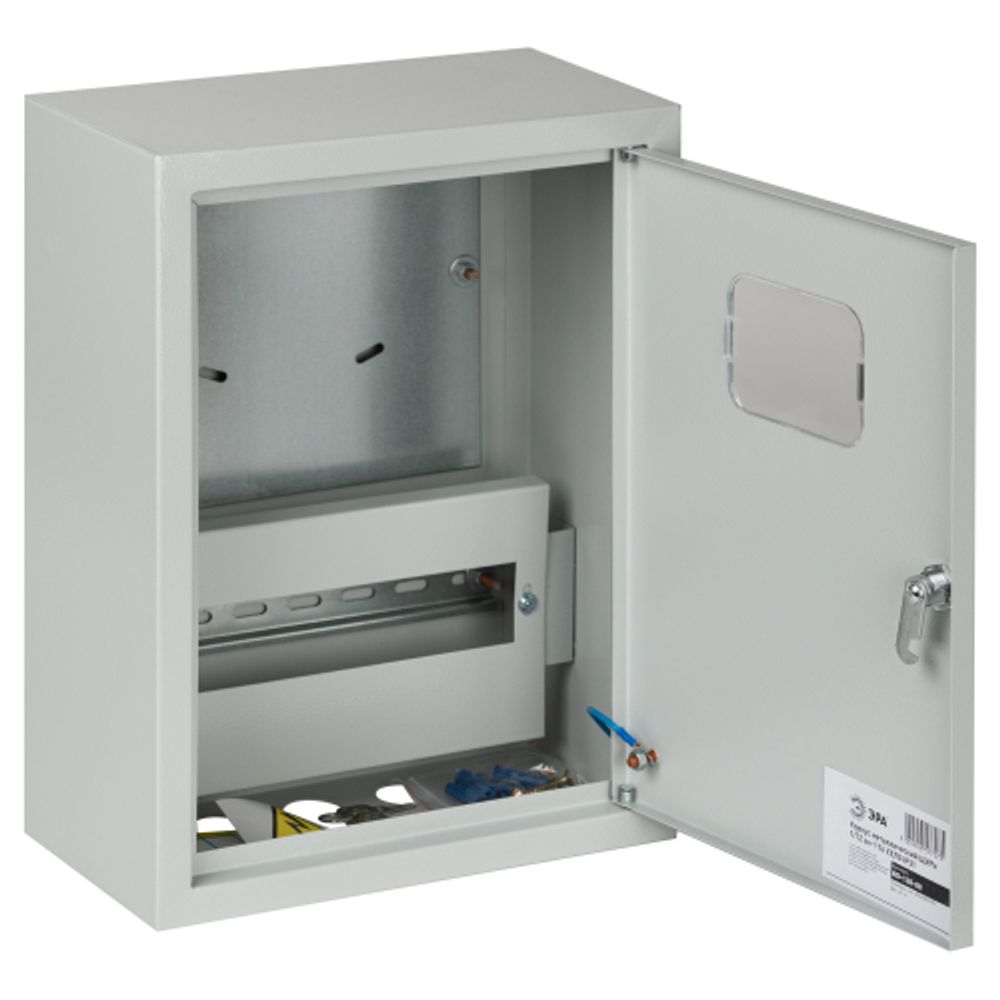 Корпус металлический навесной ЭРА ЩУРН-1/12 (400х300х155) IP31 УХЛЗ серый | Электротовары