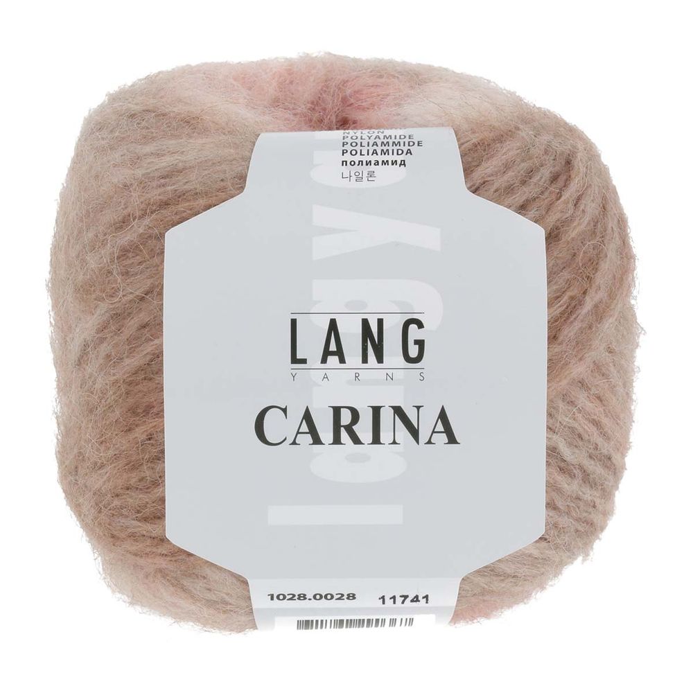 Пряжа Lang Yarns (Ланг Ярнс) Carina / уп.10 мот. по 50 г, 150 м, col. 0714