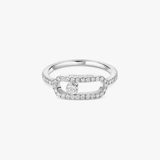 Кольцо Messika Move Uno pave ring large