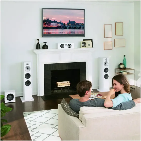 Bowers &amp; Wilkins ASW608 Matte White