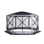 Шатер Wild Land Hub screen house 600, коричнево-бежевый, со стенками