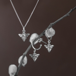 Серьги ПЧЕЛА, серебро