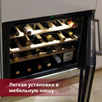 Винный шкаф Indel B Встраиваемый 24 для Дома Плюс