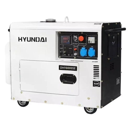 Дизельный генератор HYUNDAI DHY 8000SE