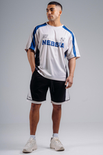 Футболка Oversized Jersey T-Shirt '97 PRIMALL 885 Кремовая