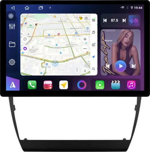 Магнитола для Audi A6 C5 2001-2004 - FarCar GX877 монитор 13" 2K QLED на Android 14, S500+TS20, Быстрейшая, CarPlay, 4G SIM-слот