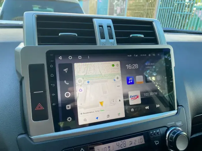 Магнитола для Toyota Land Cruiser Prado 150 2014-2017 - Parafar PF347XHD на Android 13, CarPlay, 4G SIM-слот