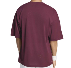 Мужская теннисная футболка Adidas Oversized — maroon