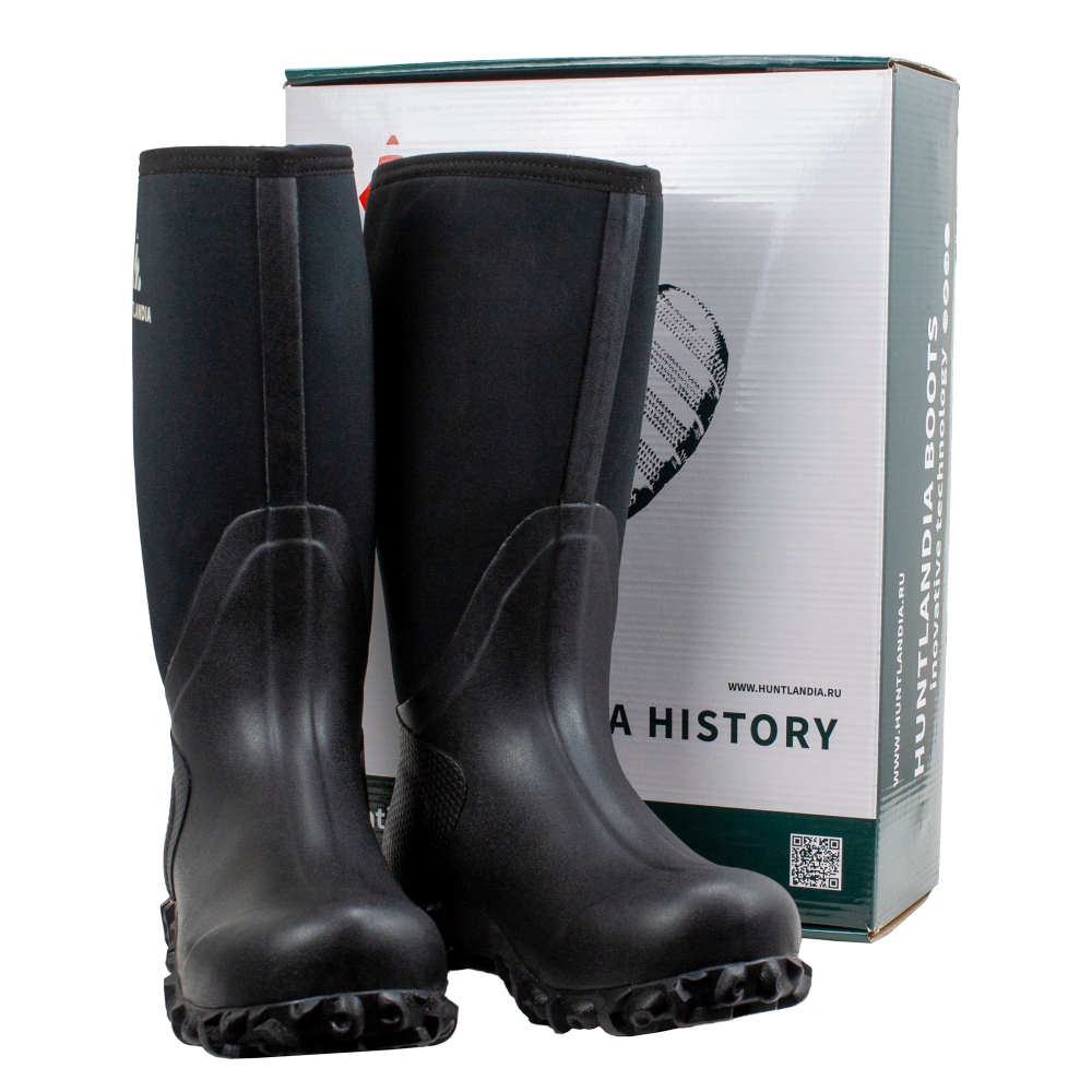 САПОГИ HUNTLANDIA CARBON HIGH BLACK