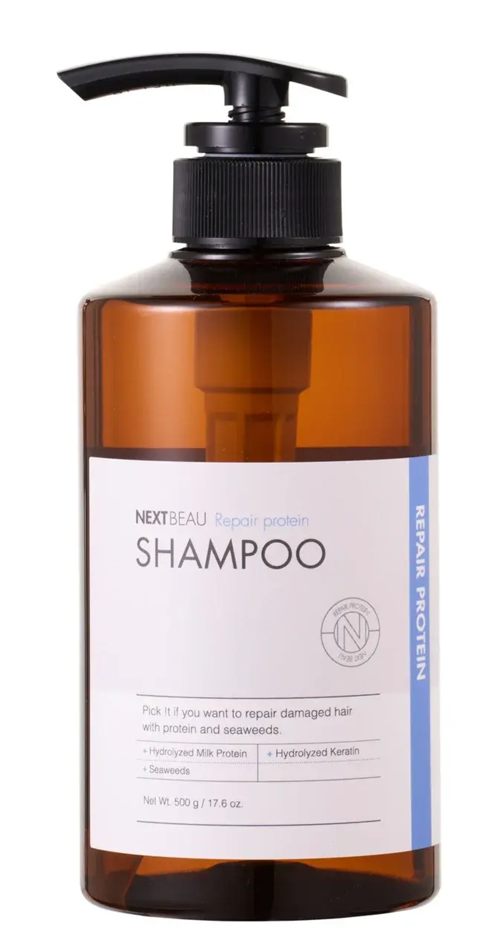 NEXTBEAU Shampoo Repair Protein 500ml Шампунь для поврежденных волос