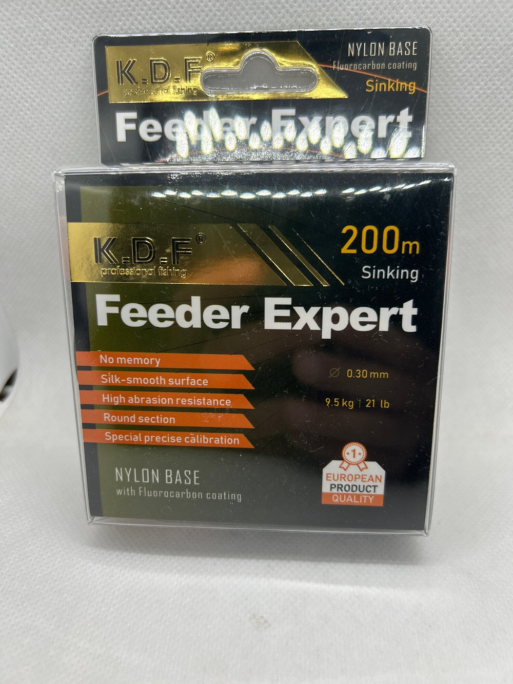 Feeder Expert леска монофильная с покрытием флюрокарбона 0.25мм 17lb