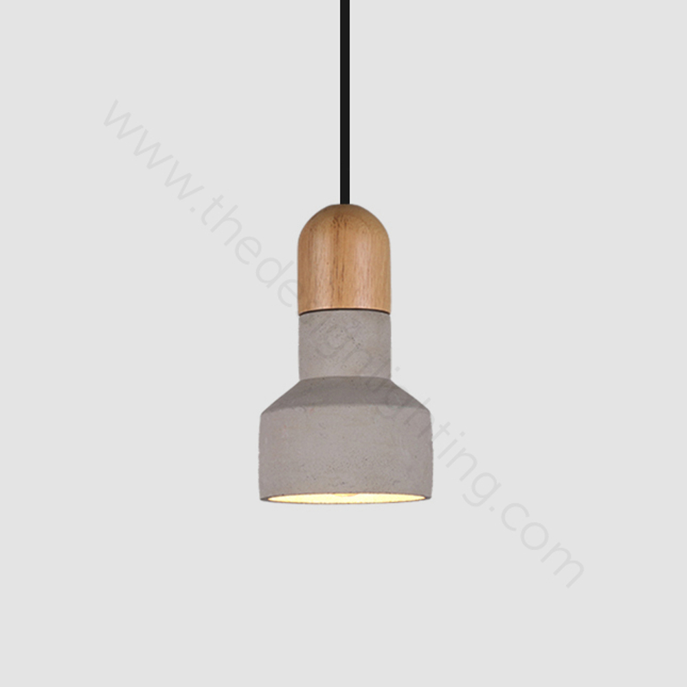 Pendant design lamp  QIE BAMBOO by Bentu Design (Grey)