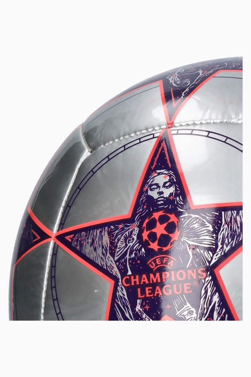 Футбольный мяч adidas UCL Club 25/26 размер 5 - серебряный