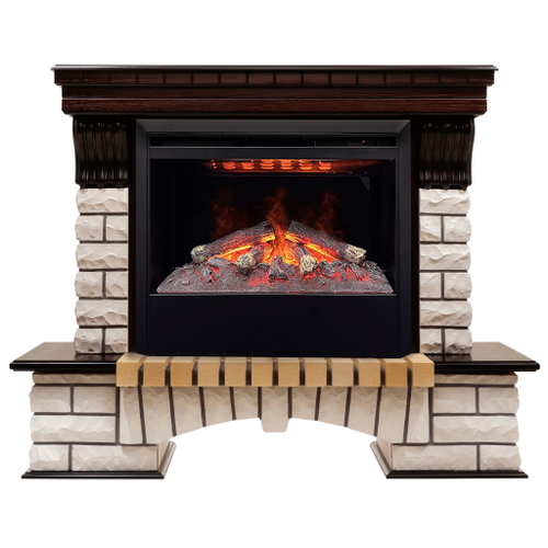 Каминокомплект Real Flame Country 26 AO с очагом 3D Helios 26 SBG