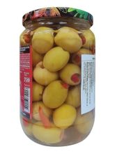 Оливки Marmarabirlik Biber фаршированные перцем 4XL 650 г