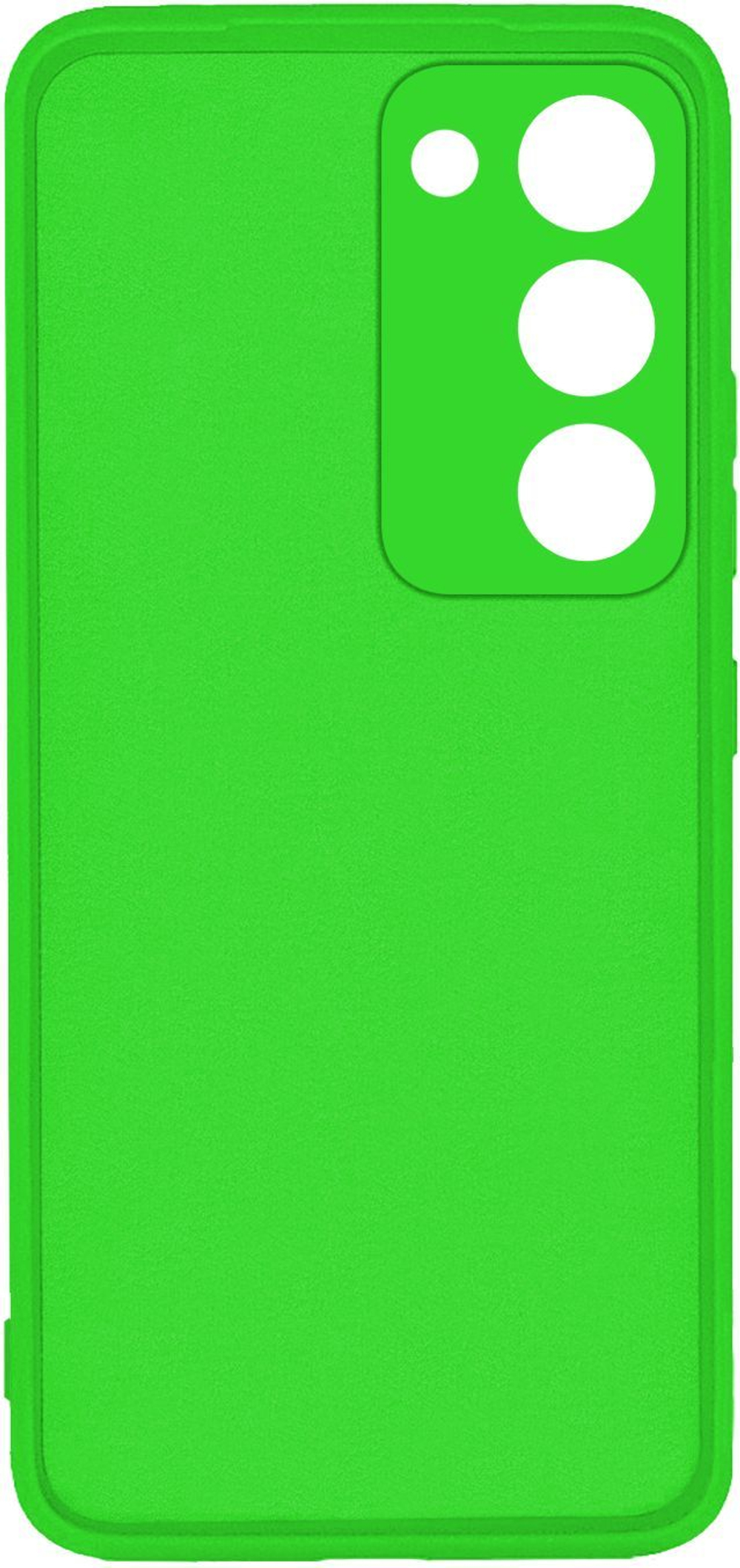 Мягкий Soft Touch чехол из силикона для SAMSUNG GALAXY S23 (не ULTRA / FE / PLUS!) с бархатной подкладкой