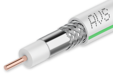 Коаксиальный кабель SAT-703E AVS Electronics (4*100m)