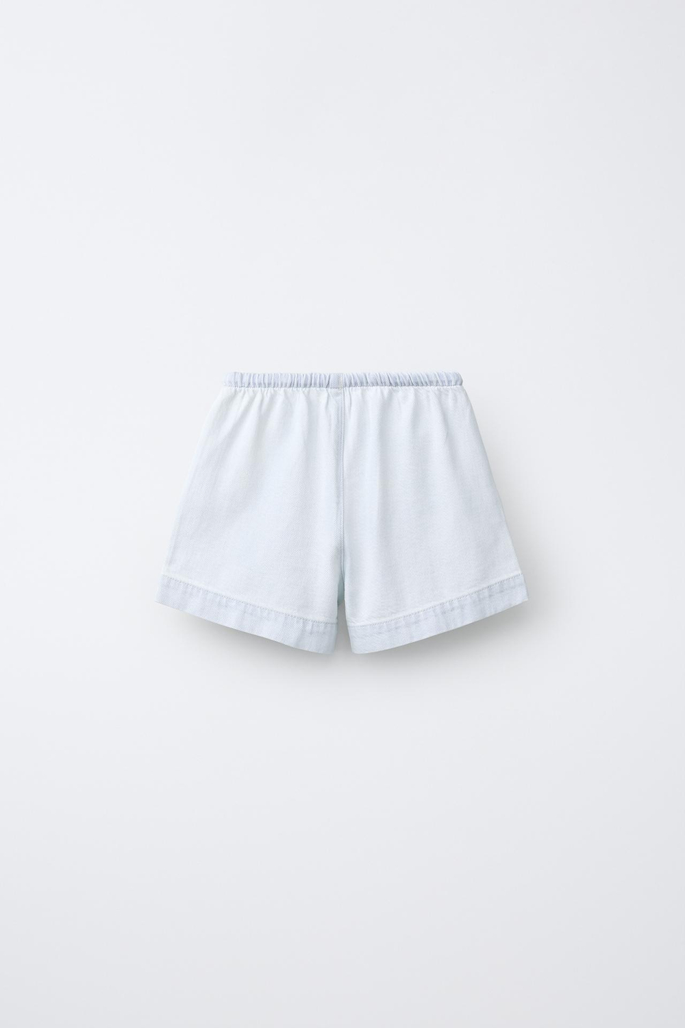 ZARA ДЖИНСОВЫЕ ШОРТЫ, ГОЛУБОЙ